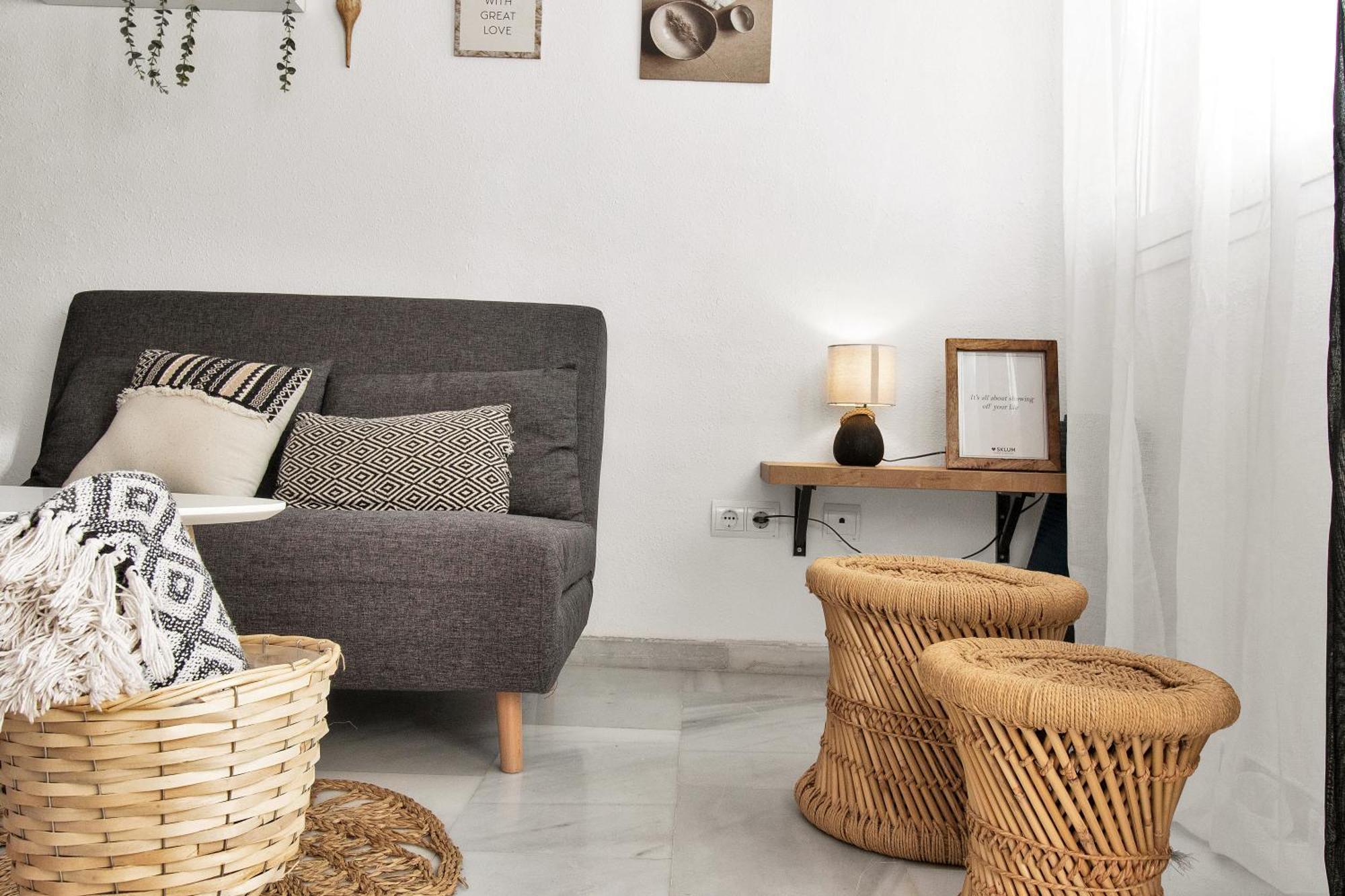 Duplex Estilo Boho Con Increible Terraza Y Vistas Al Mar En Estepona - Las Abejeras 609 Apartman Kültér fotó